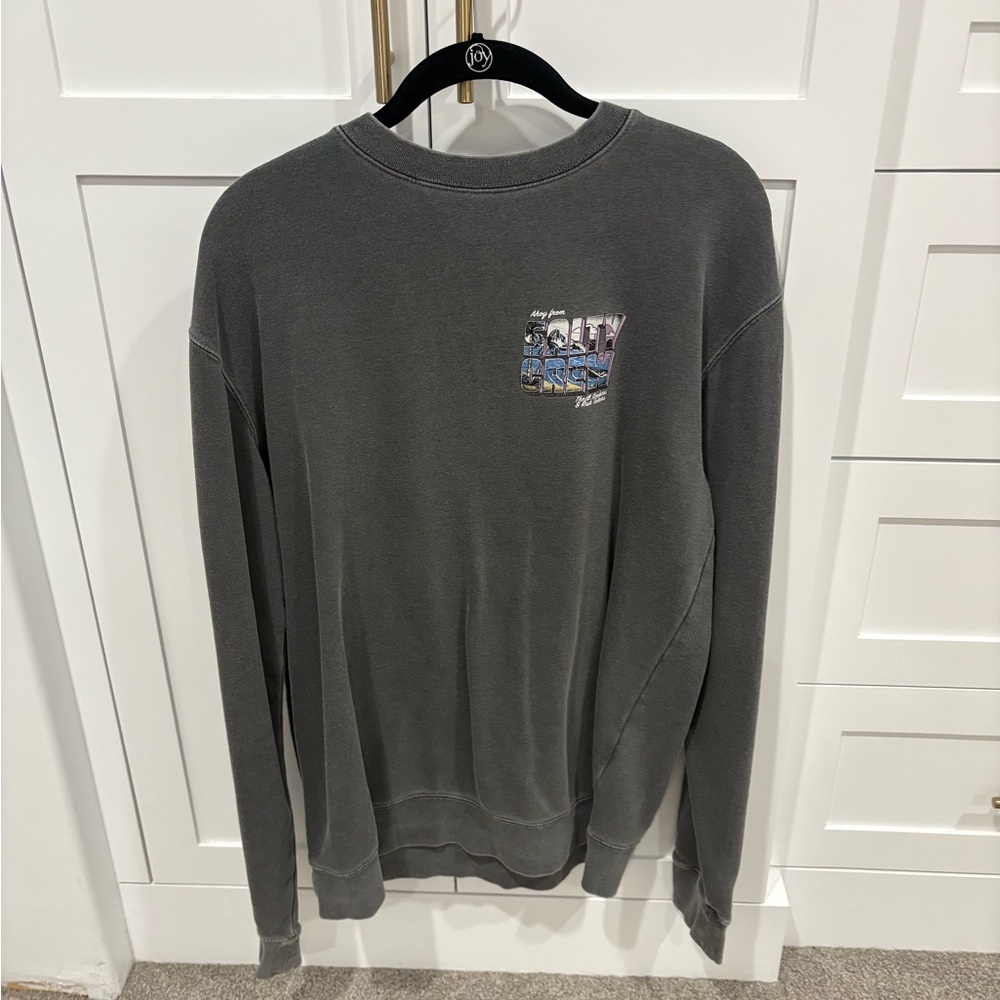 Salty Crew Charcoal Tee with Graphic